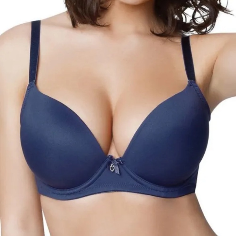 Parfait Jeanie Plunge UW Bra 4801 navy blue 34E